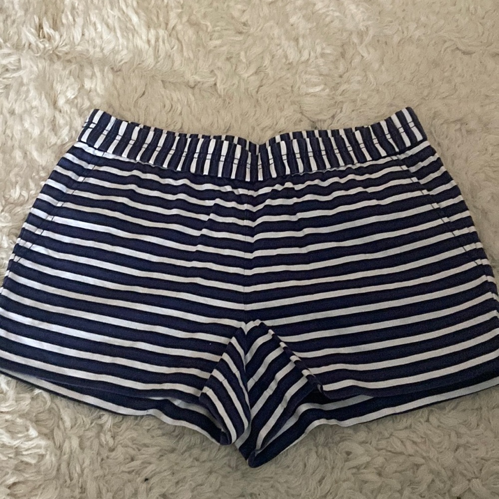 J Crew striped shorts